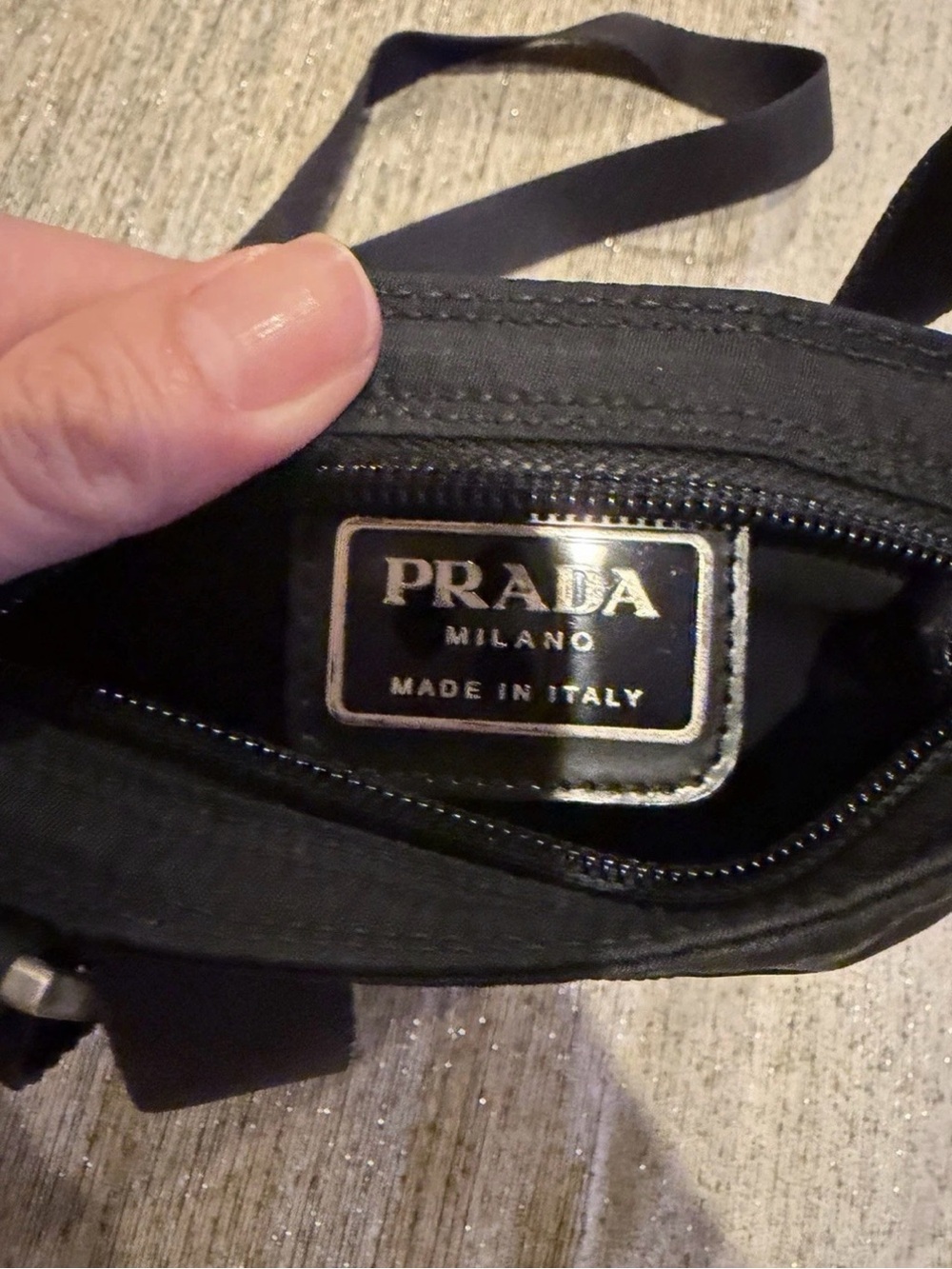 Prada Black Nylon Crossbody Bag - Picture 4 of 7
